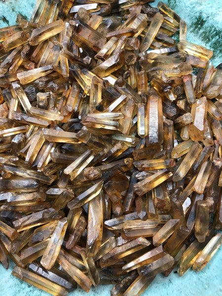 Natural Citrine Point-GratefulGemHead