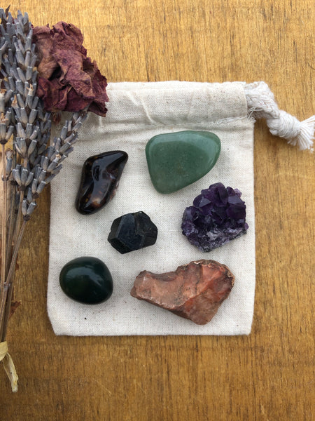 Aries Zodiac Crystal Bundle-GratefulGemHead