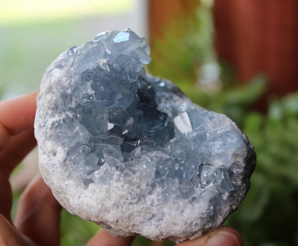 Celestite Cluster-GratefulGemHead