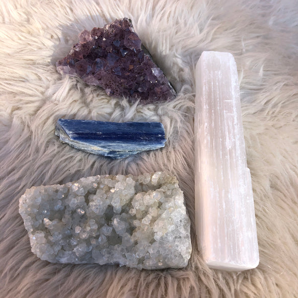 Meditation Crystal Bundle-GratefulGemHead