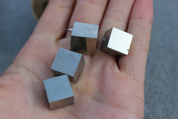 Mini Pyrite Cubes-GratefulGemHead