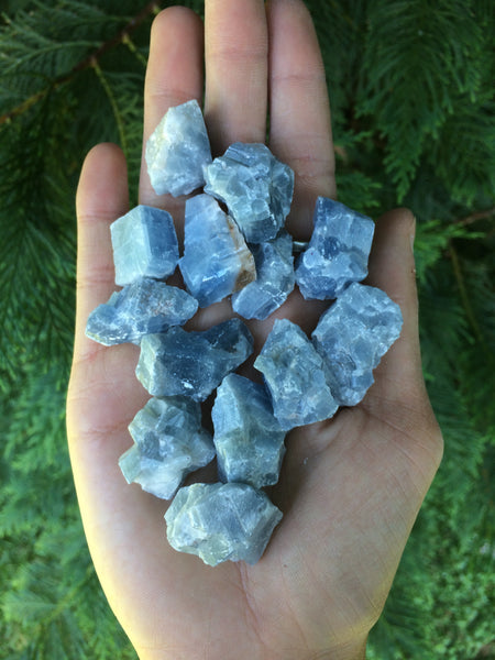 Blue Calcite-GratefulGemHead