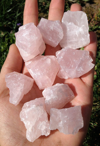 Rose Quartz Crystal - 20 pieces-GratefulGemHead